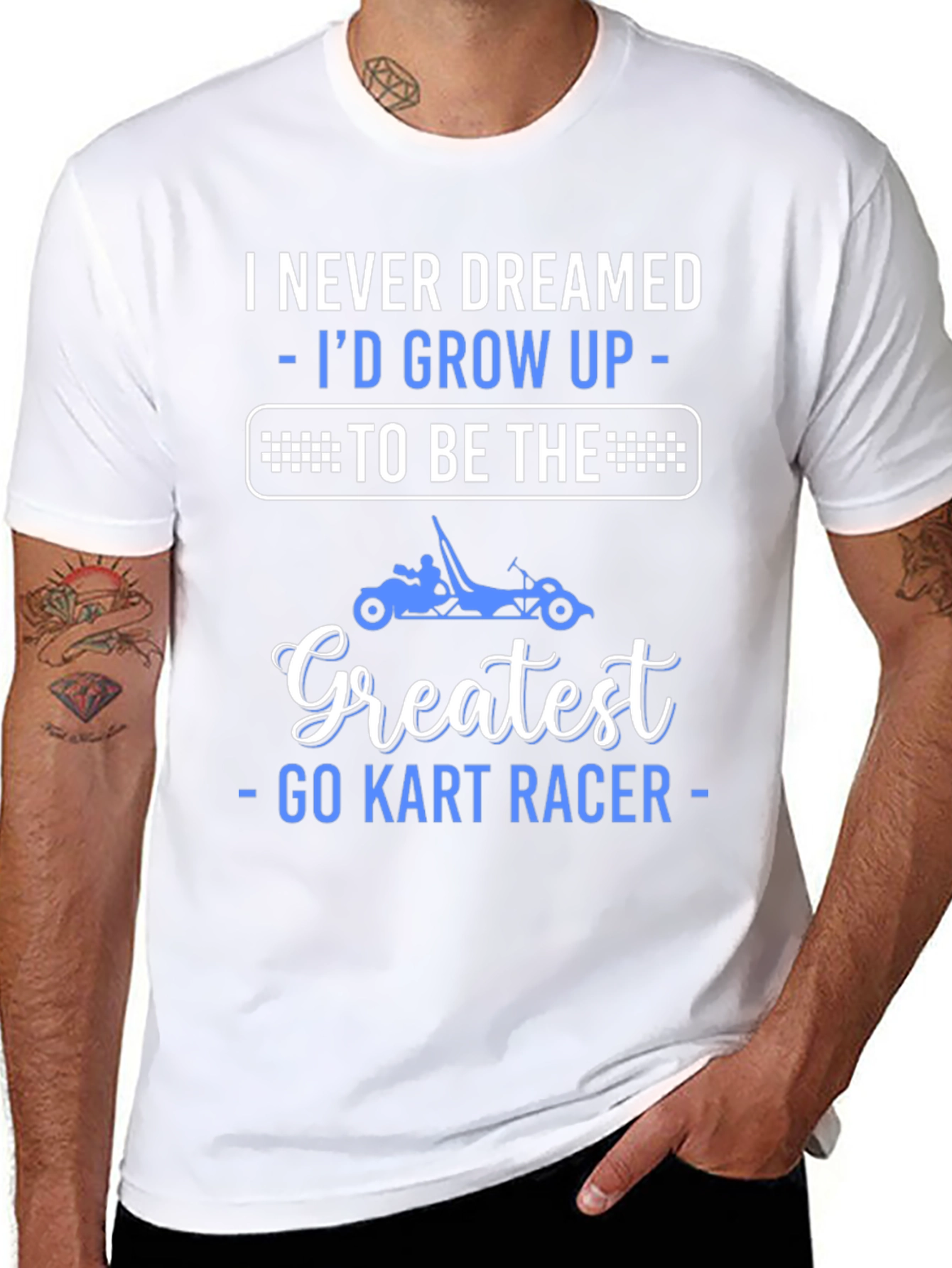 Greatest Go Kart Racer T-Shirt - Funny Racing Tee