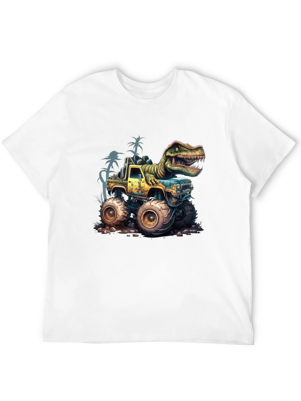 Dino Truck Graphic Tee
