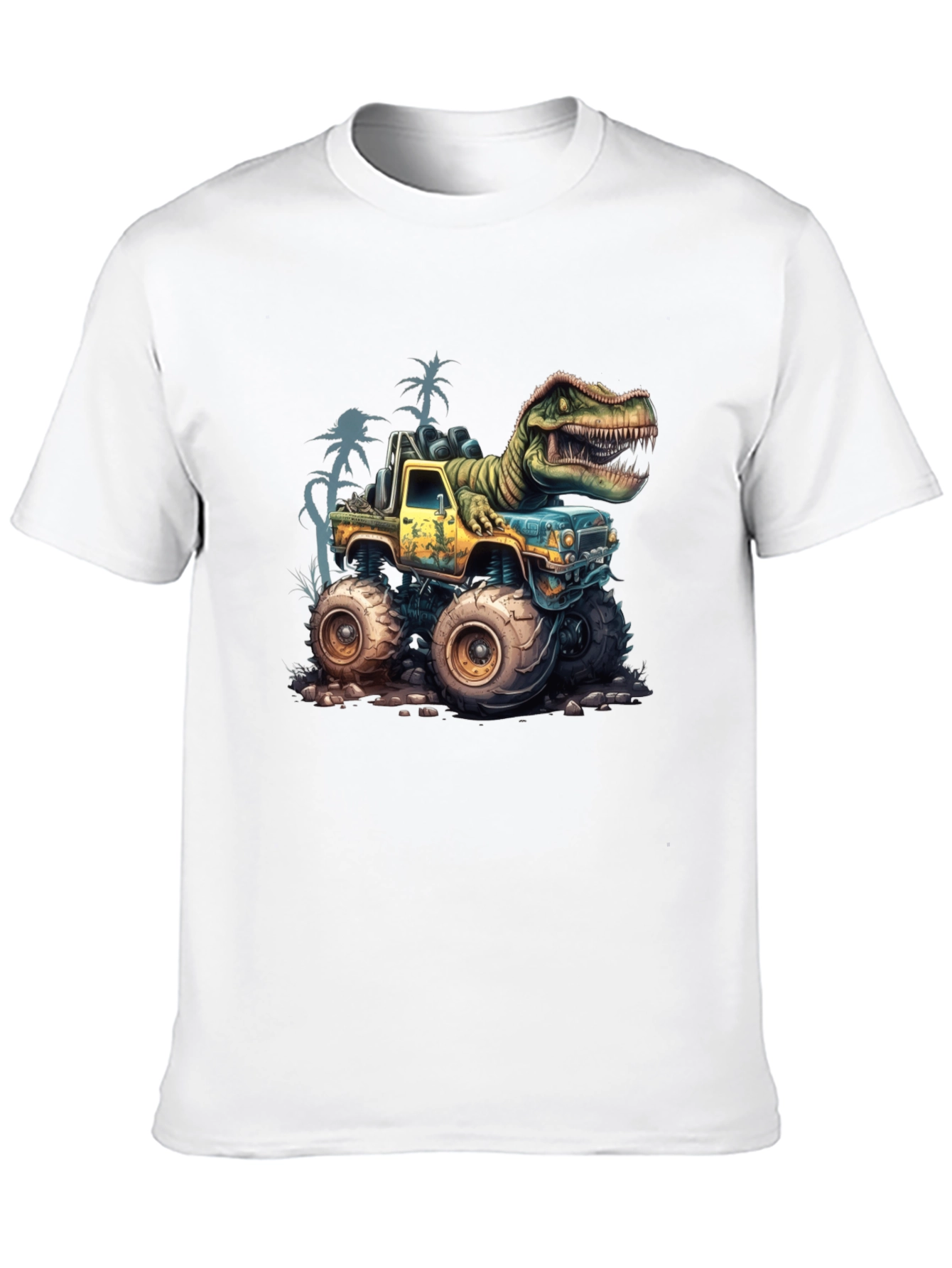 Dino Truck Graphic Tee