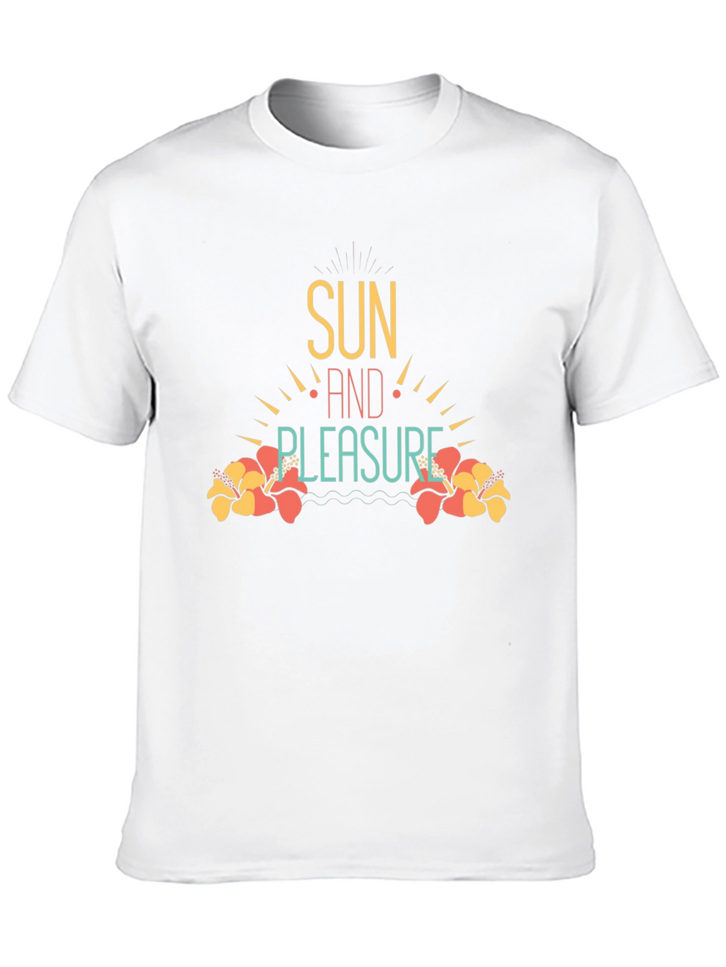 Sun and Pleasure Black T-Shirt