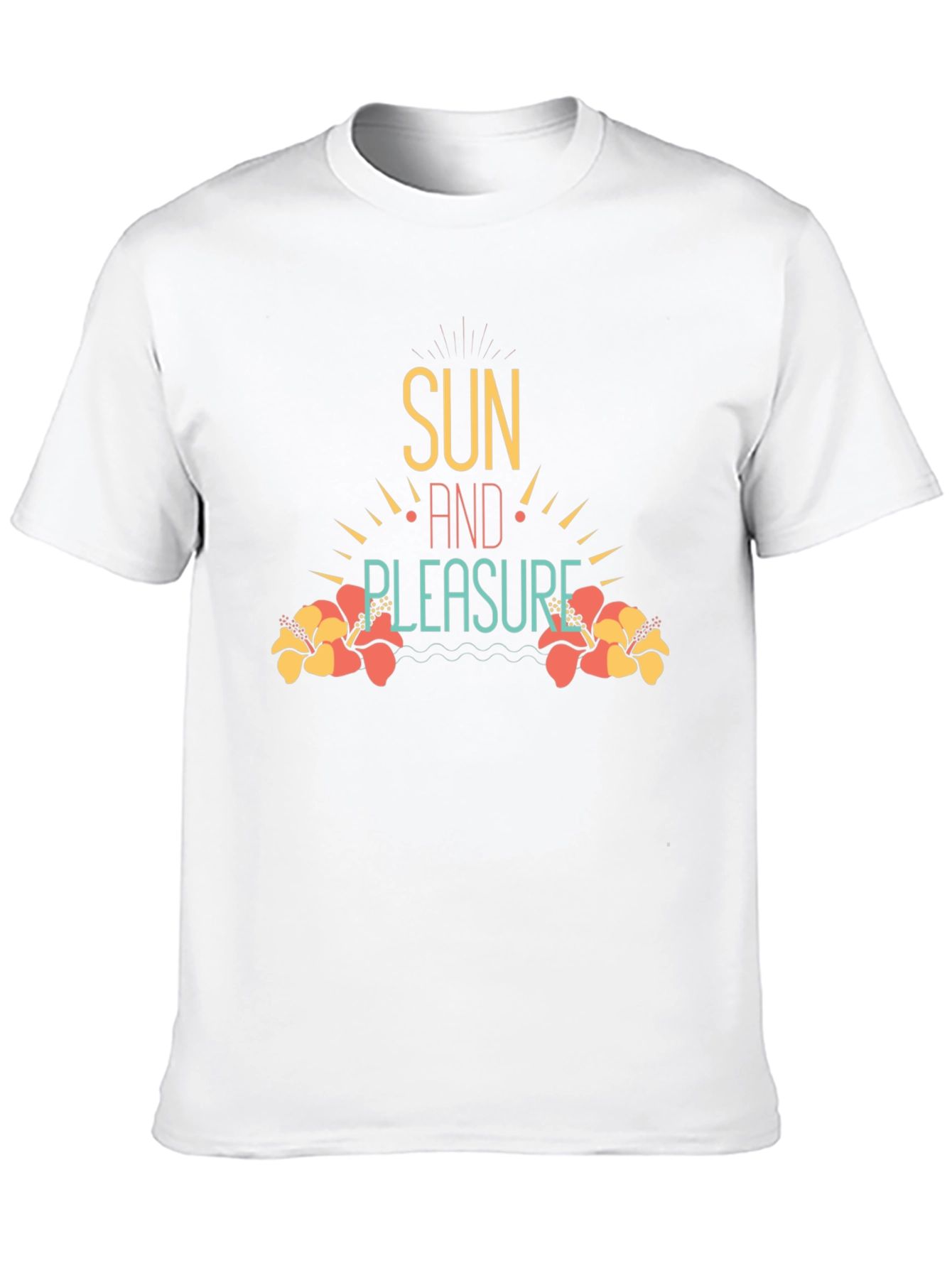 Sun and Pleasure Black T-Shirt