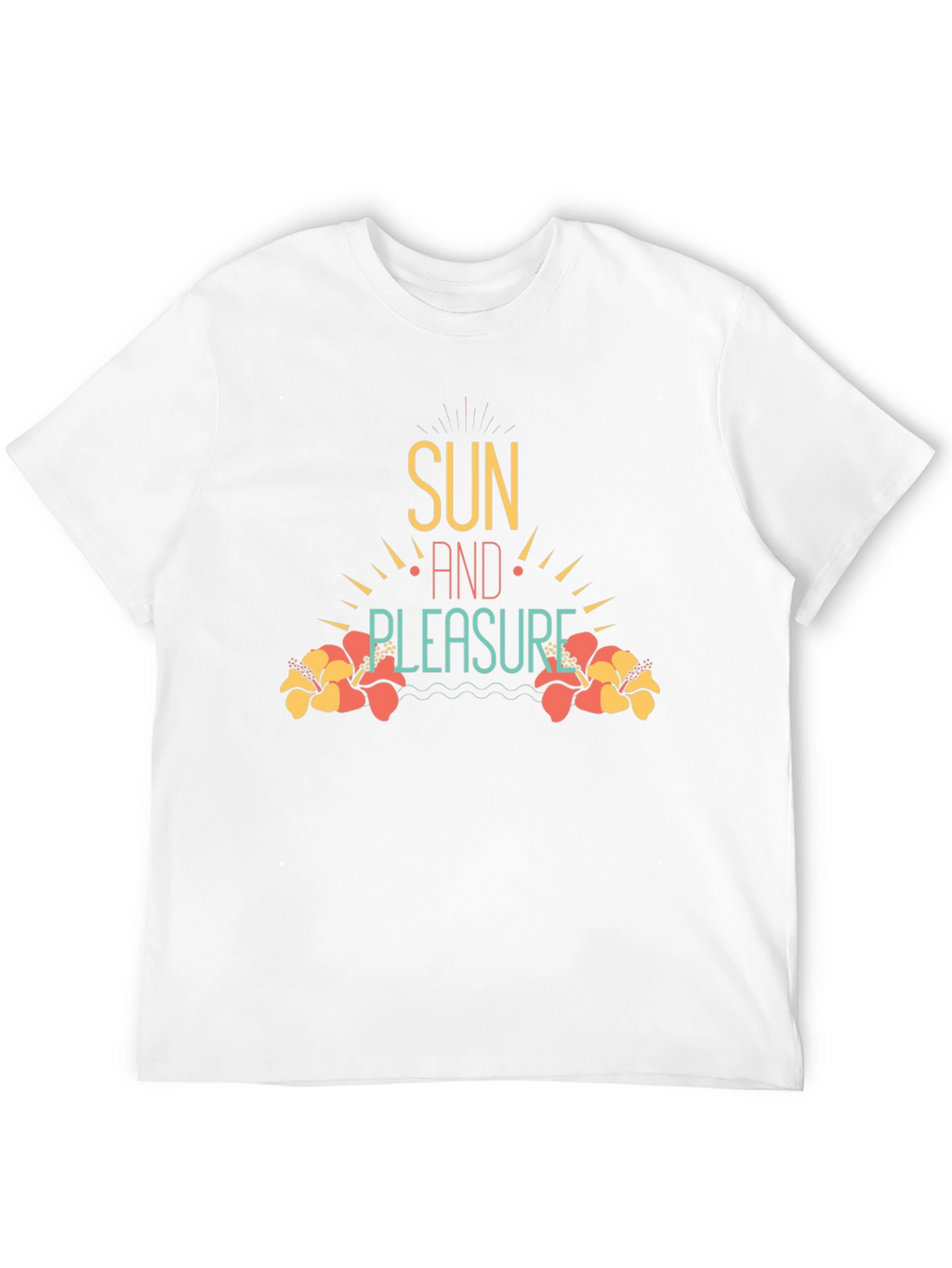 Sun and Pleasure Black T-Shirt