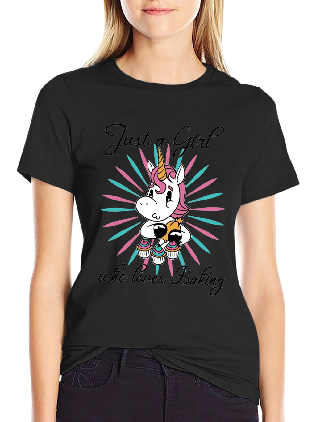 Just a Girl Who Loves Baking T-Shirt