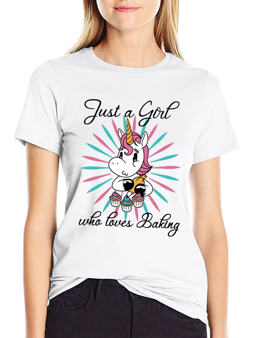 Just a Girl Who Loves Baking T-Shirt