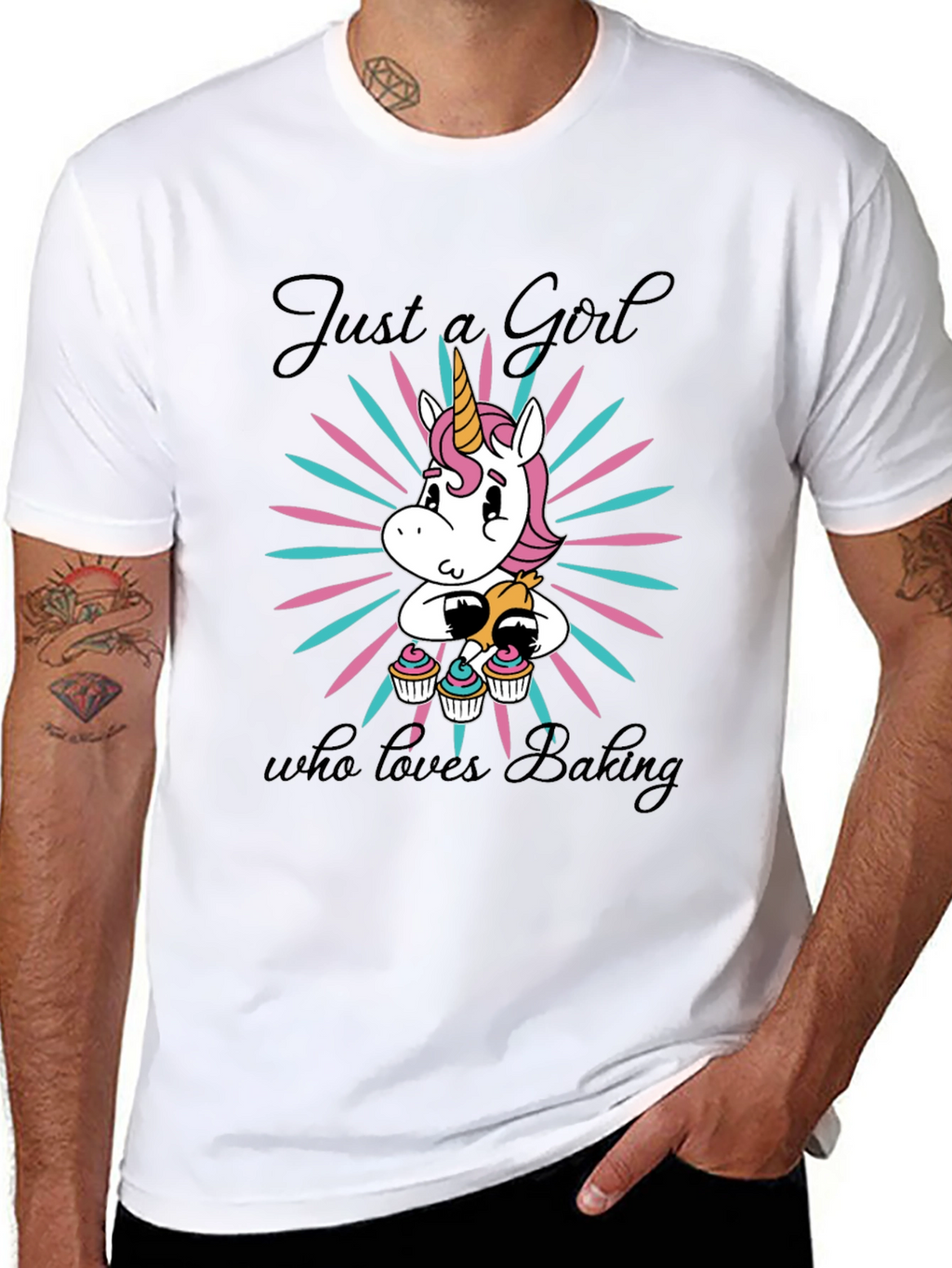 Just a Girl Who Loves Baking T-Shirt