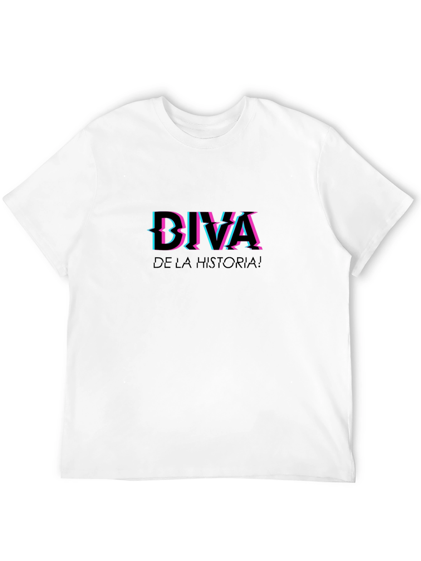 Diva De La Historia Black T-Shirt