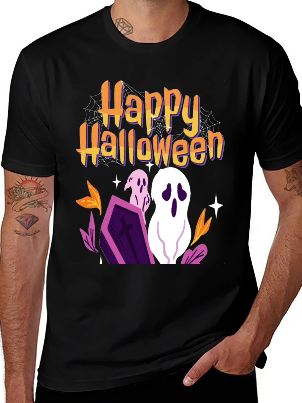 Happy Halloween Ghost T-Shirt
