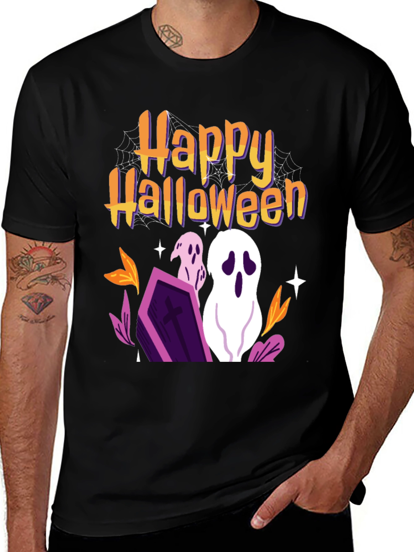 Happy Halloween Ghost T-Shirt