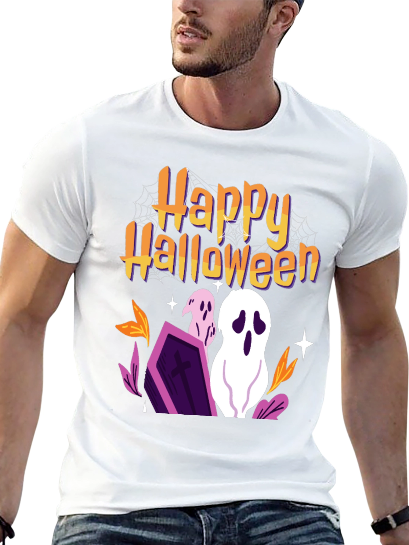 Happy Halloween Ghost T-Shirt