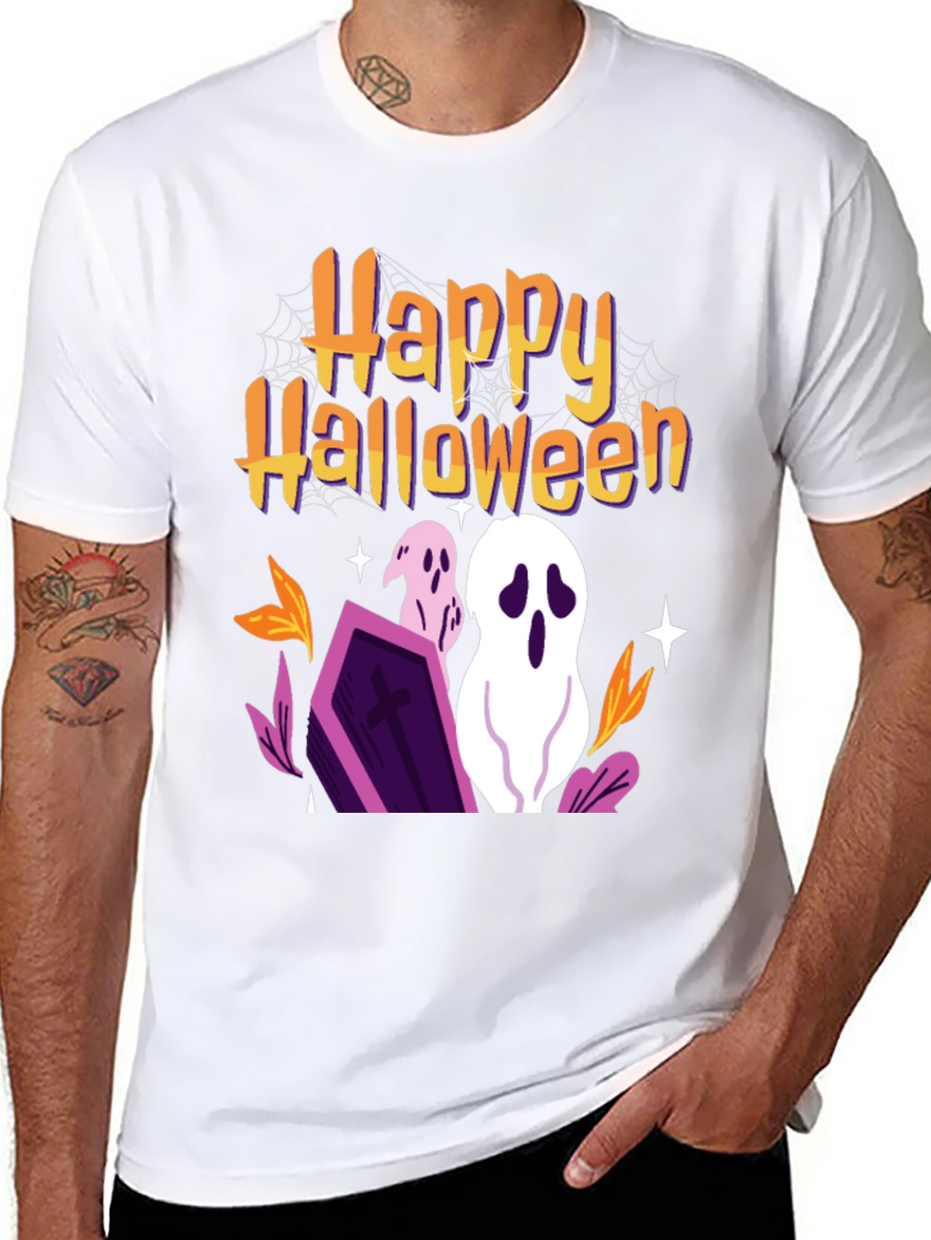 Happy Halloween Ghost T-Shirt
