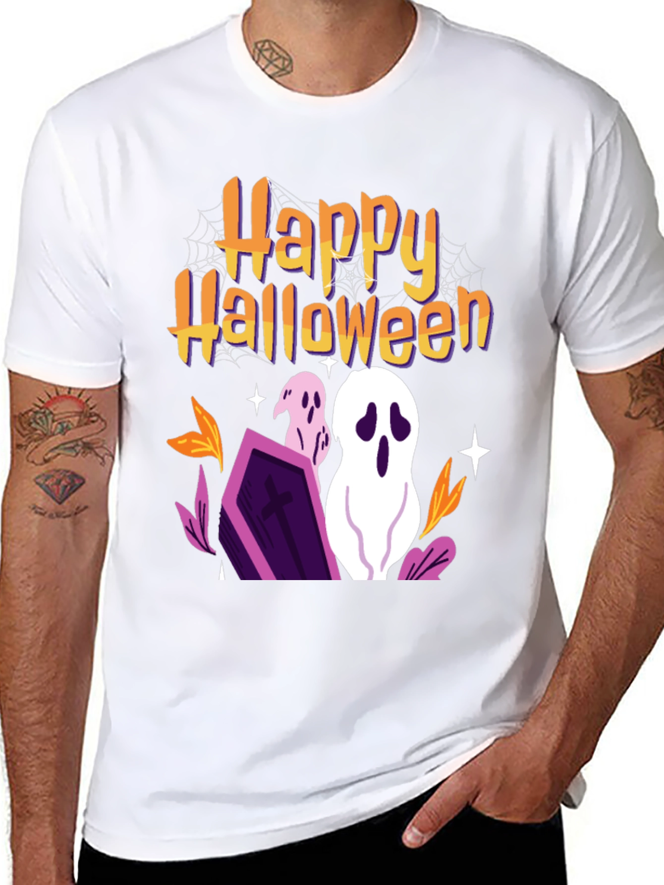 Happy Halloween Ghost T-Shirt