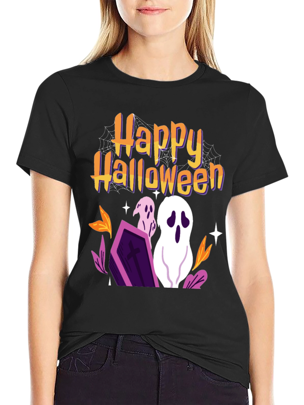 Happy Halloween Ghost T-Shirt