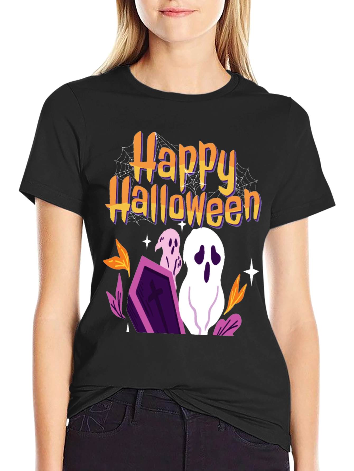 Happy Halloween Ghost T-Shirt