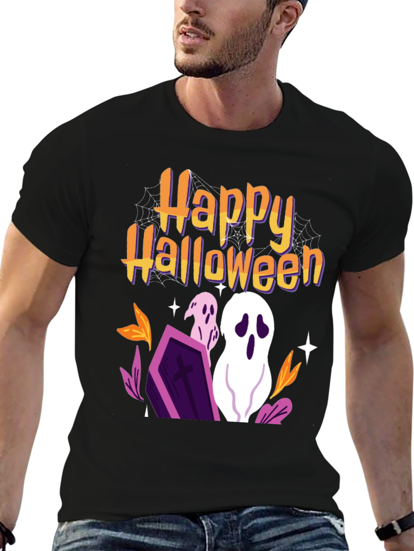 Happy Halloween Ghost T-Shirt
