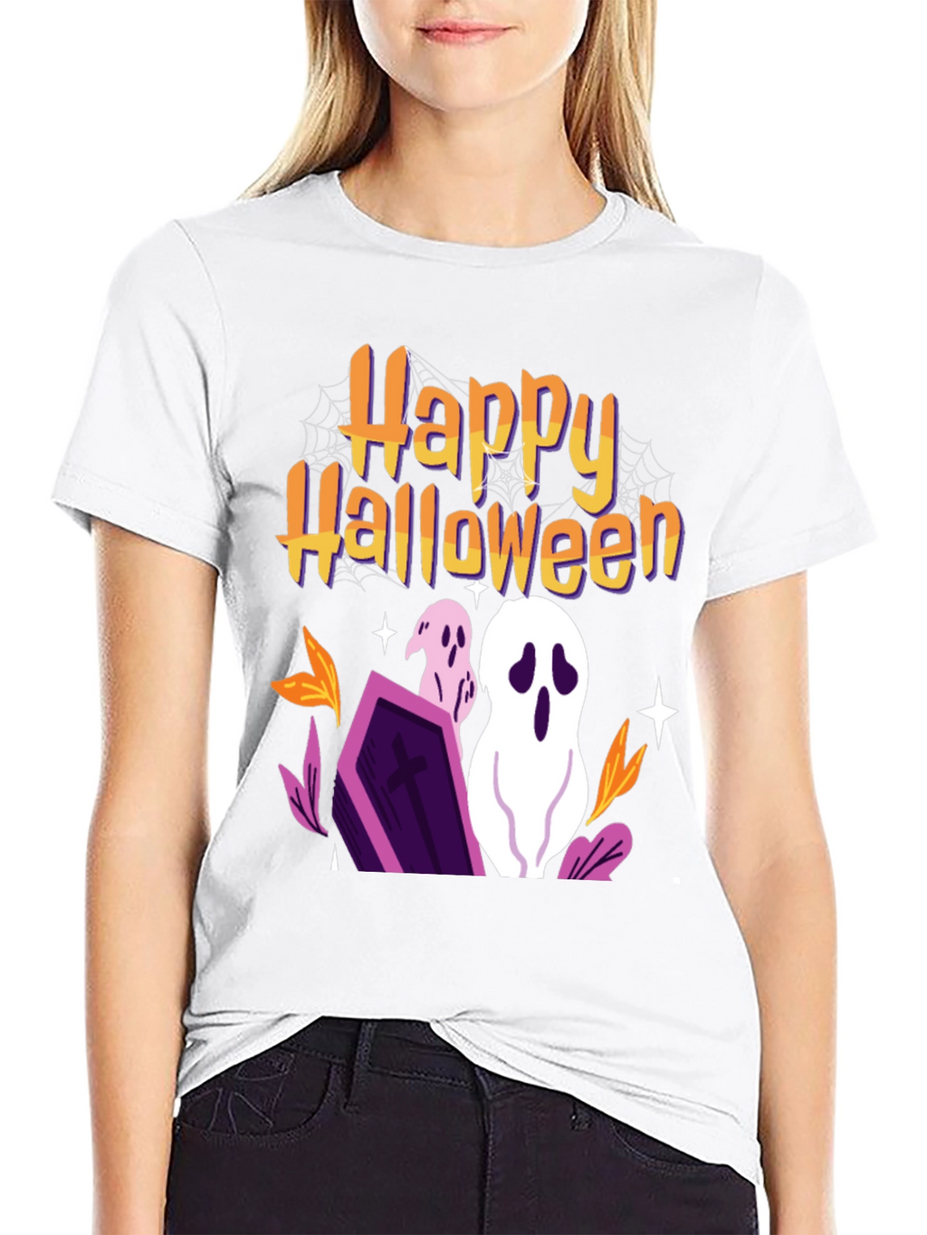 Happy Halloween Ghost T-Shirt