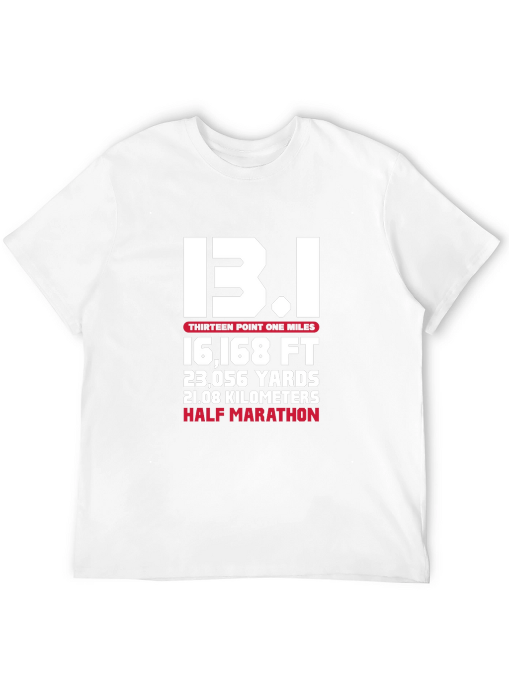 13.1 Half Marathon Graphic Tee - Black