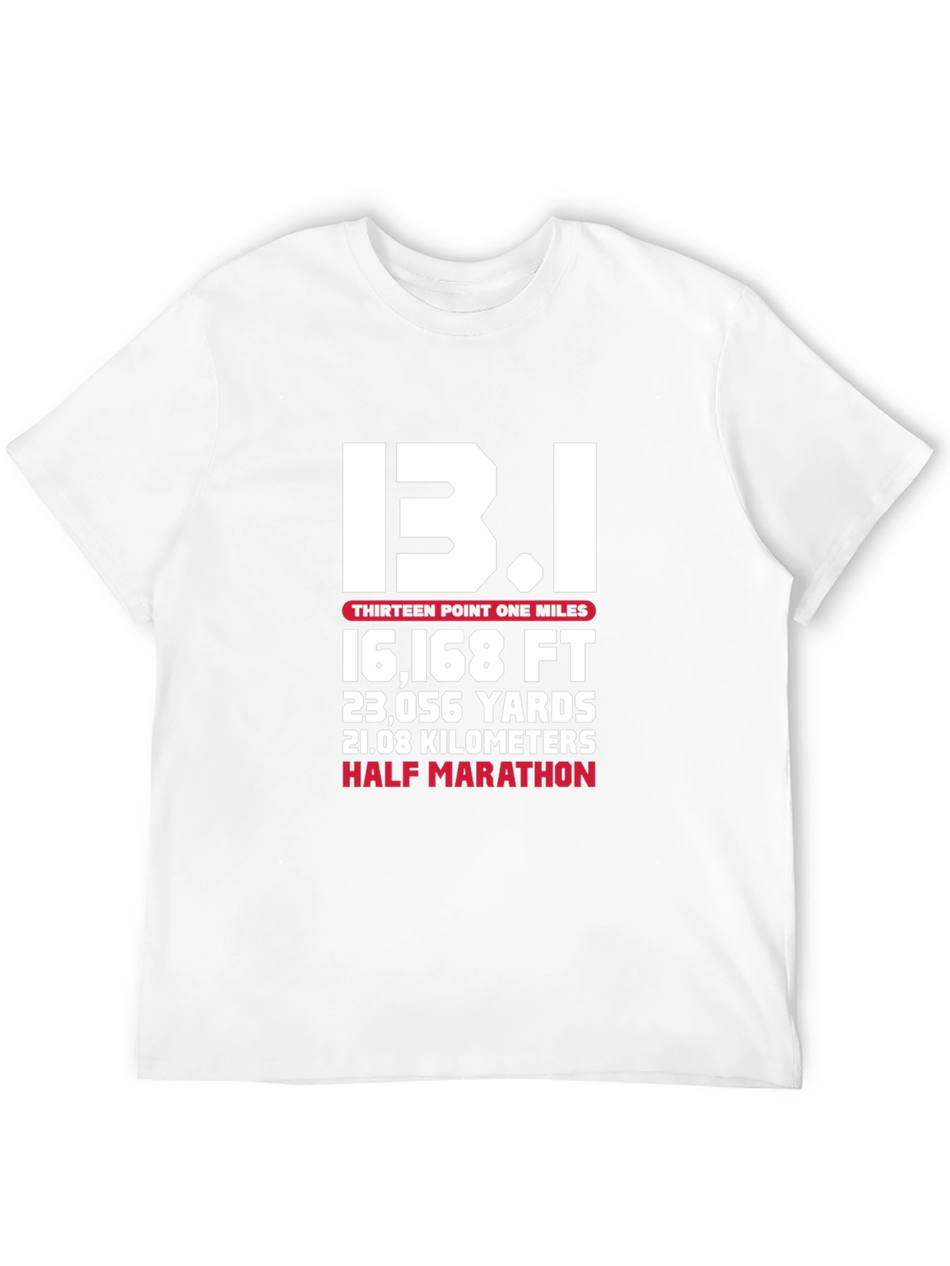 13.1 Half Marathon Graphic Tee - Black