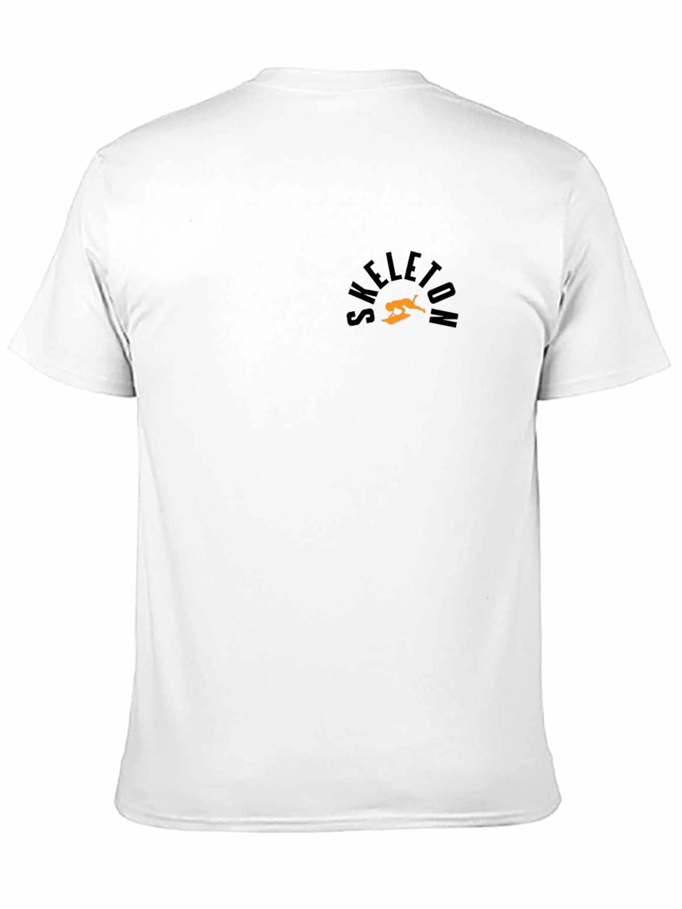 Skeleton Surfer Graphic Black T-Shirt