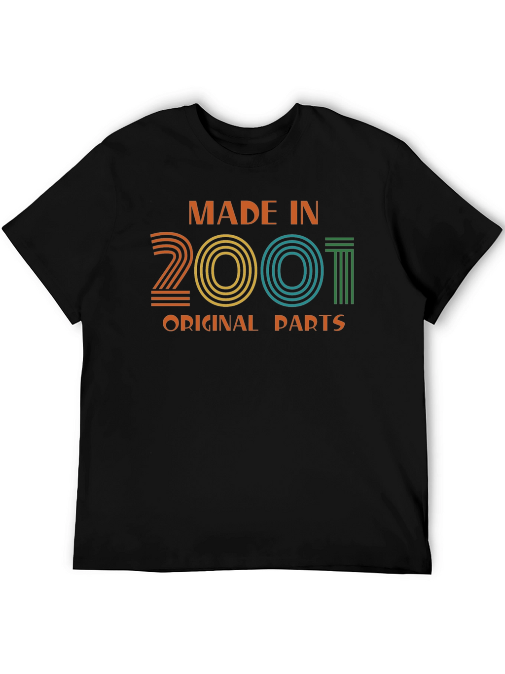 Made in 2001 Original Parts Graphic T-Shirt
