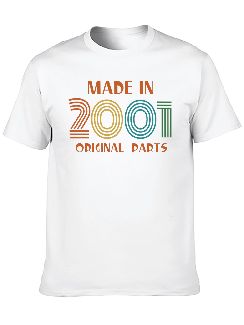 Made in 2001 Original Parts Graphic T-Shirt
