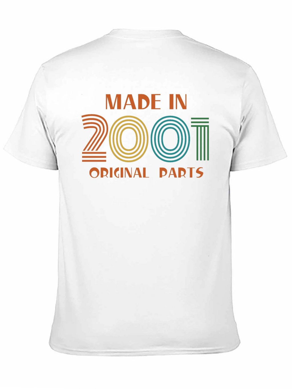 Made in 2001 Original Parts Graphic T-Shirt