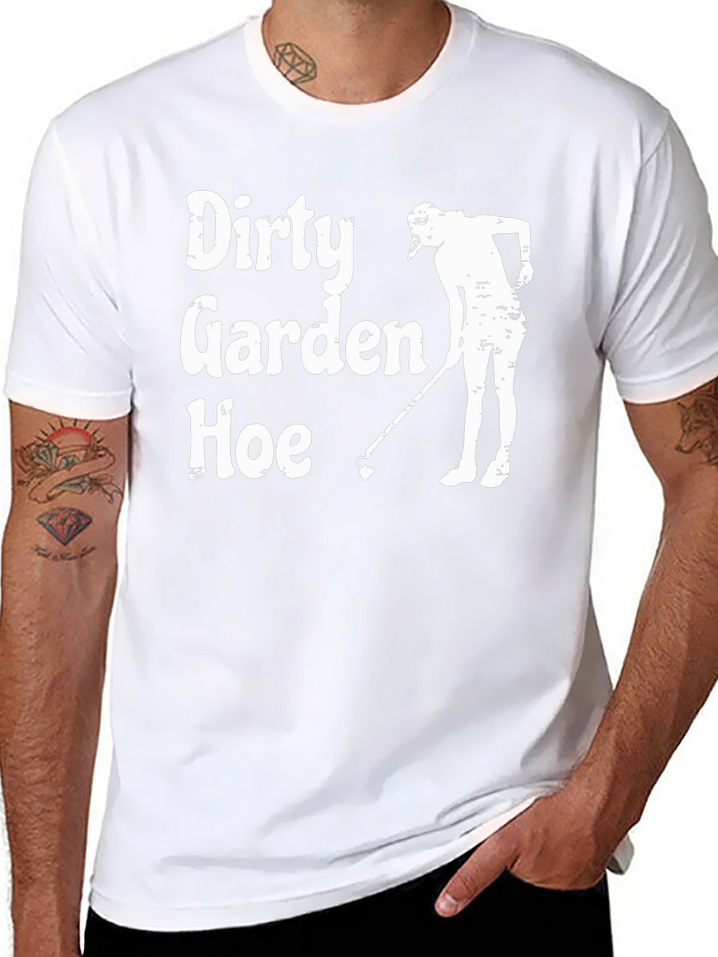 Dirty Garden Hoe T-Shirt - Funny Gardening Tee