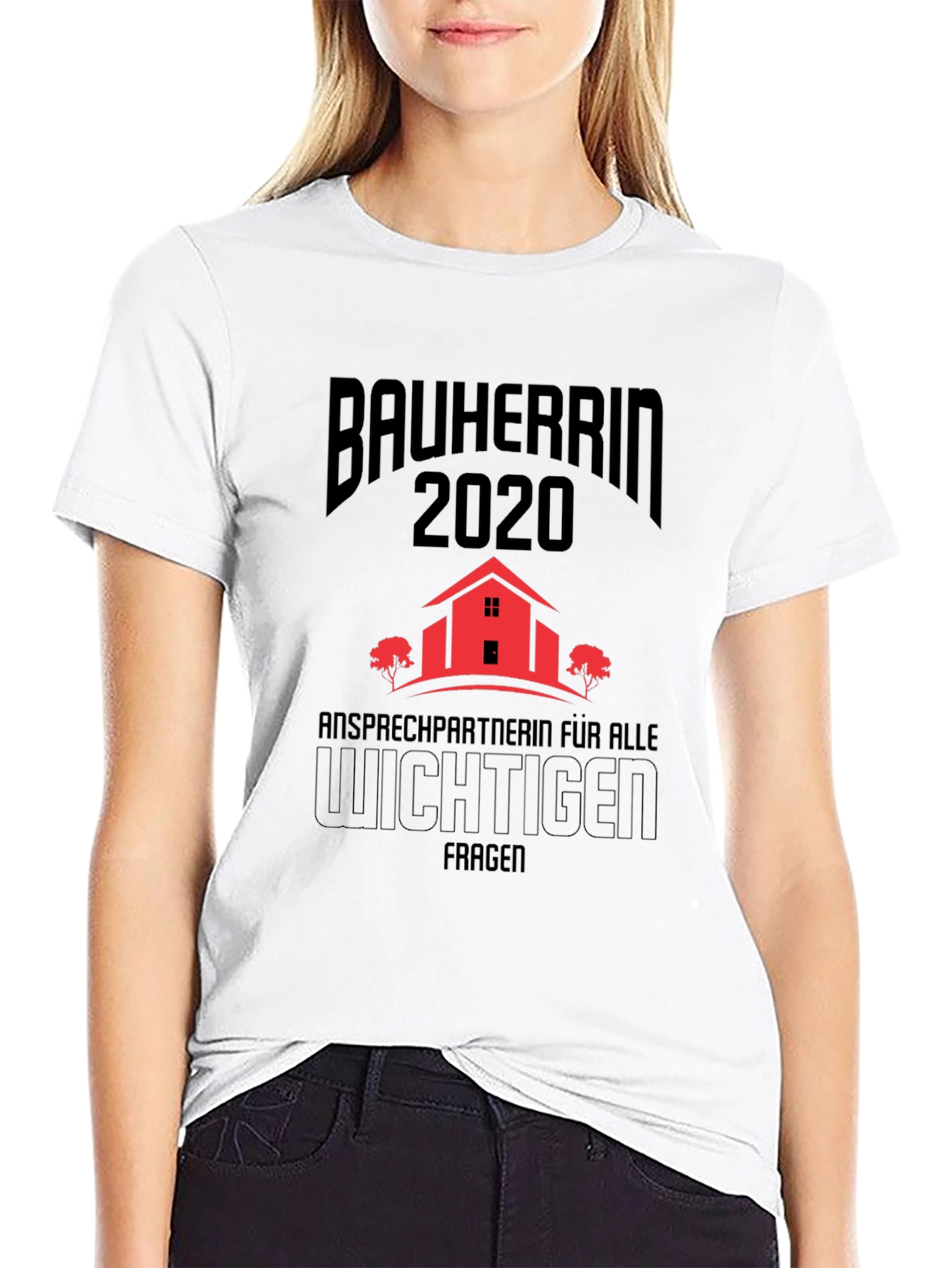 Bauherrin 2020 Womens Construction T-Shirt