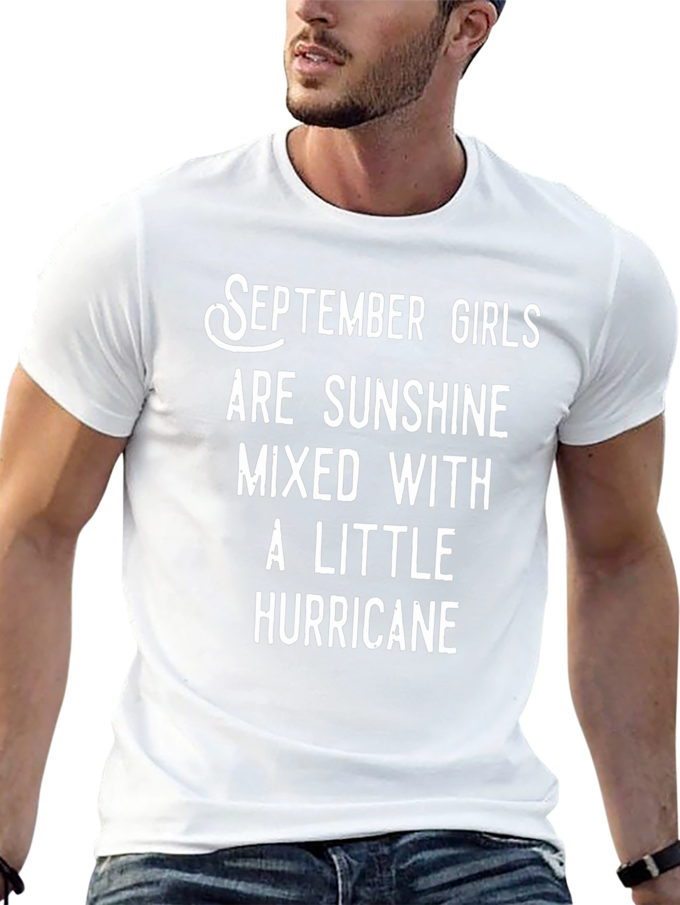 September Girls Sunshine Hurricane Black T-Shirt