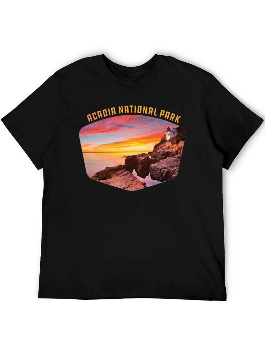 Acadia National Park T-Shirt - Sunset View