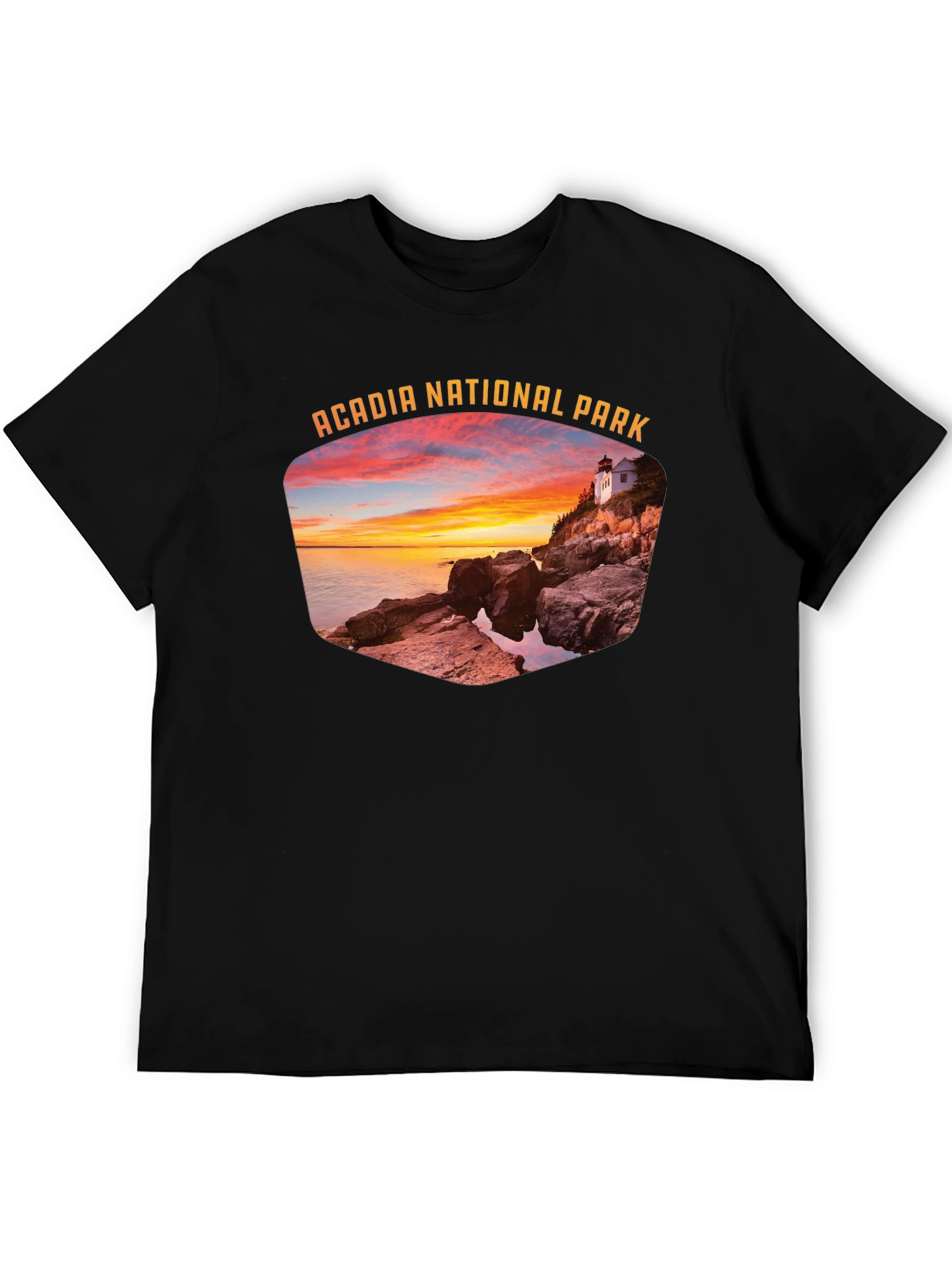Acadia National Park T-Shirt - Sunset View