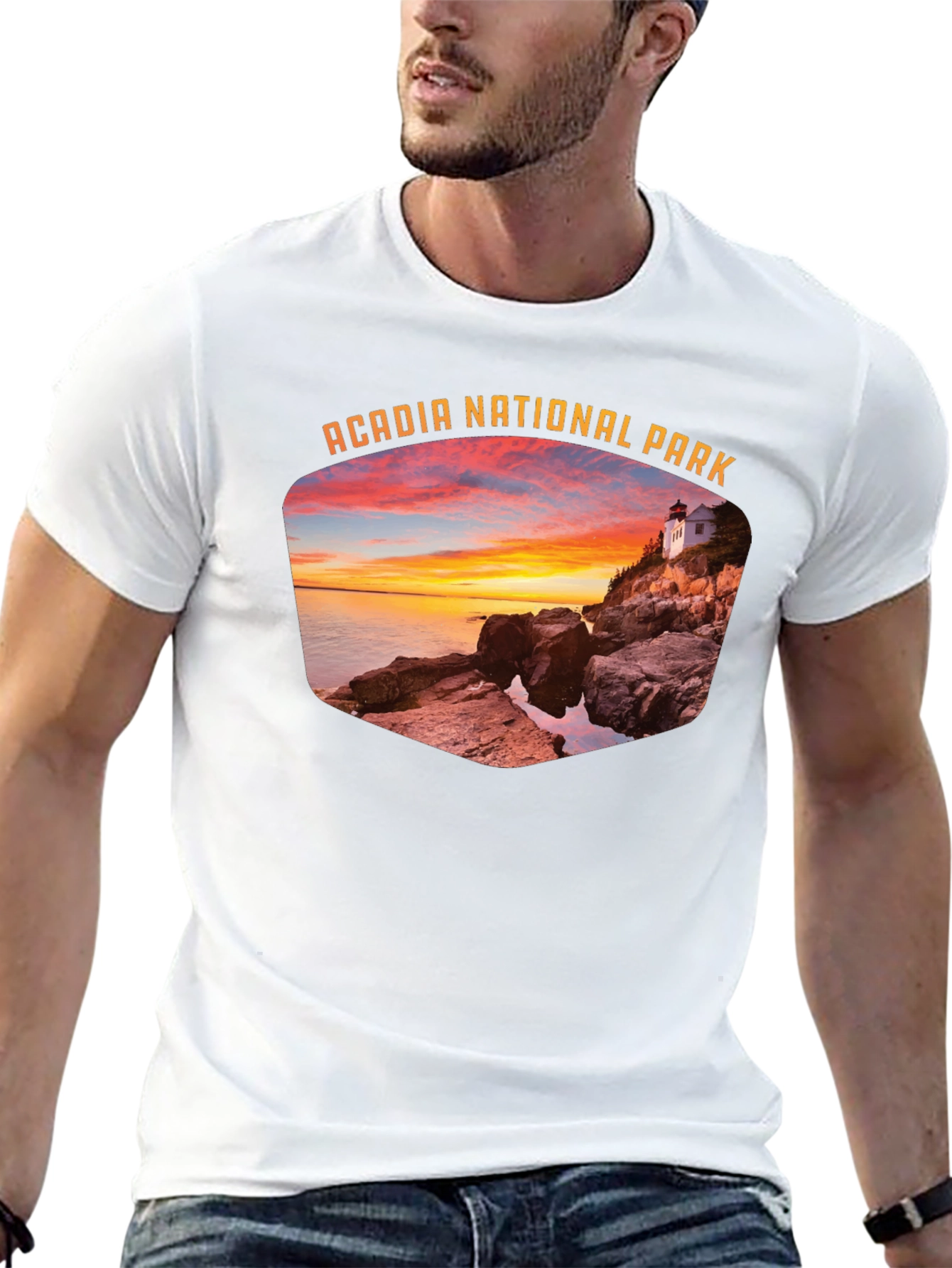 Acadia National Park T-Shirt - Sunset View