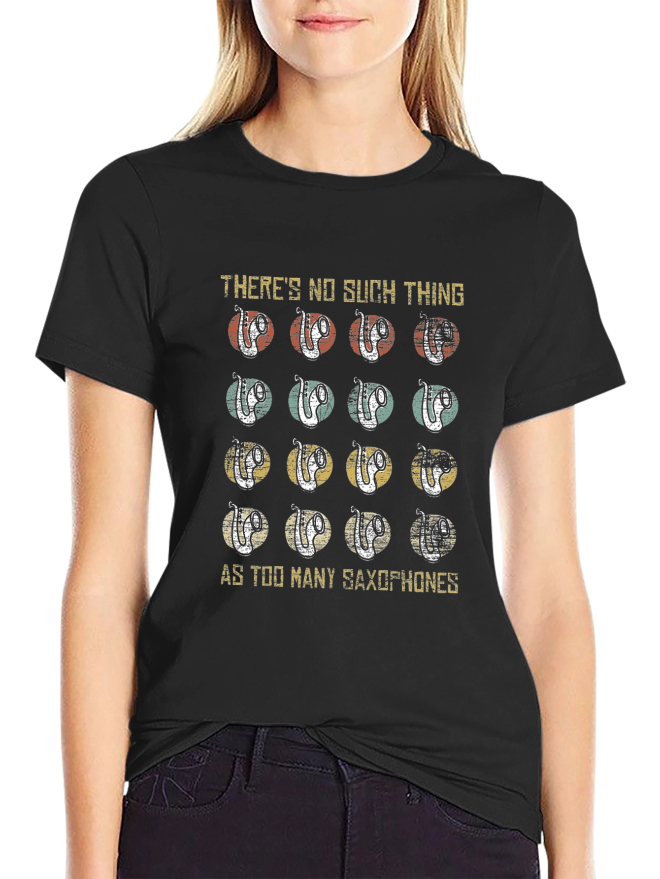 Saxophone Lover T-Shirt - Theres No Such Thing