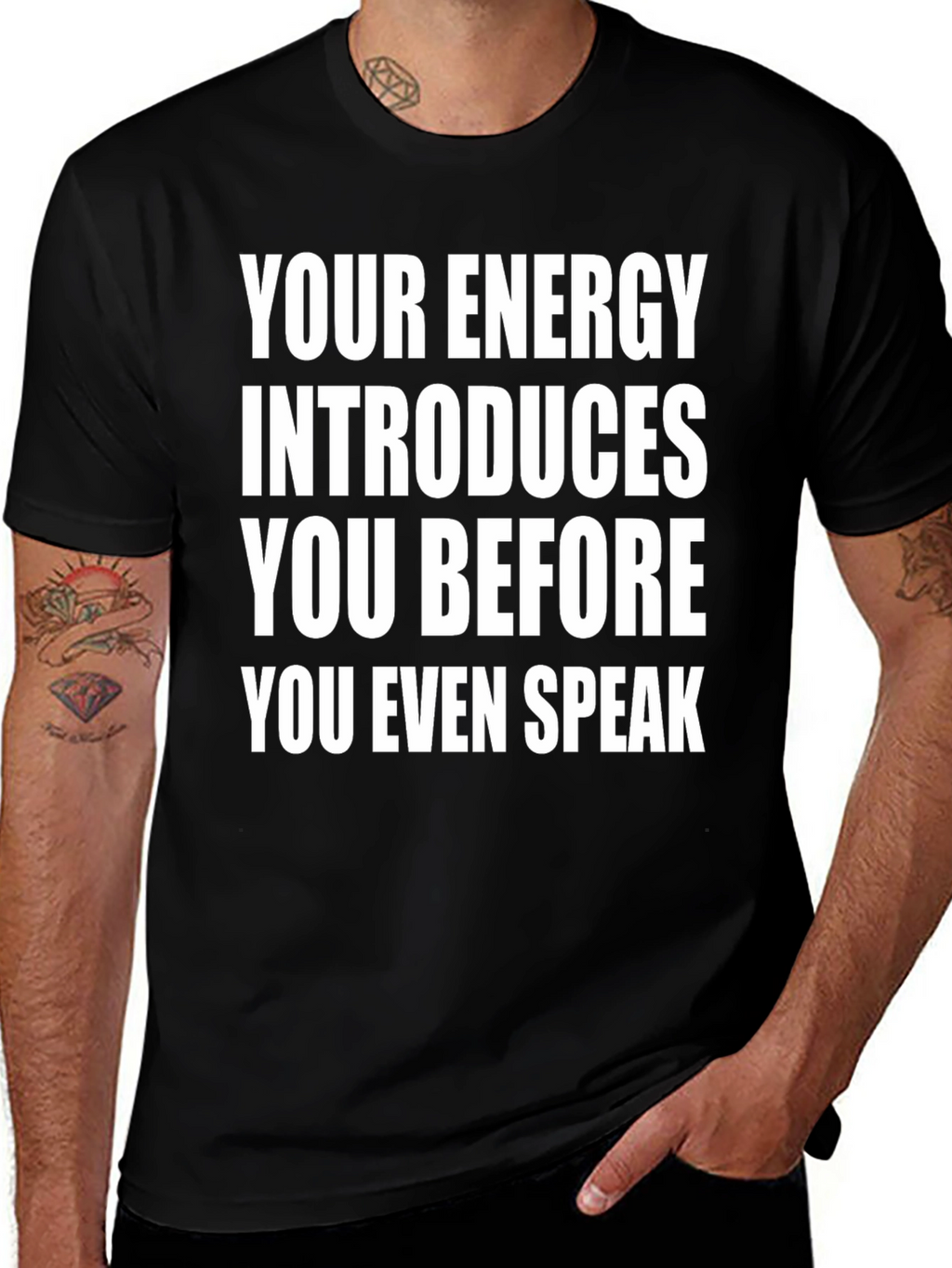 Energy Introduces You Mens Graphic Tee