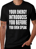Energy Introduces You Mens Graphic Tee