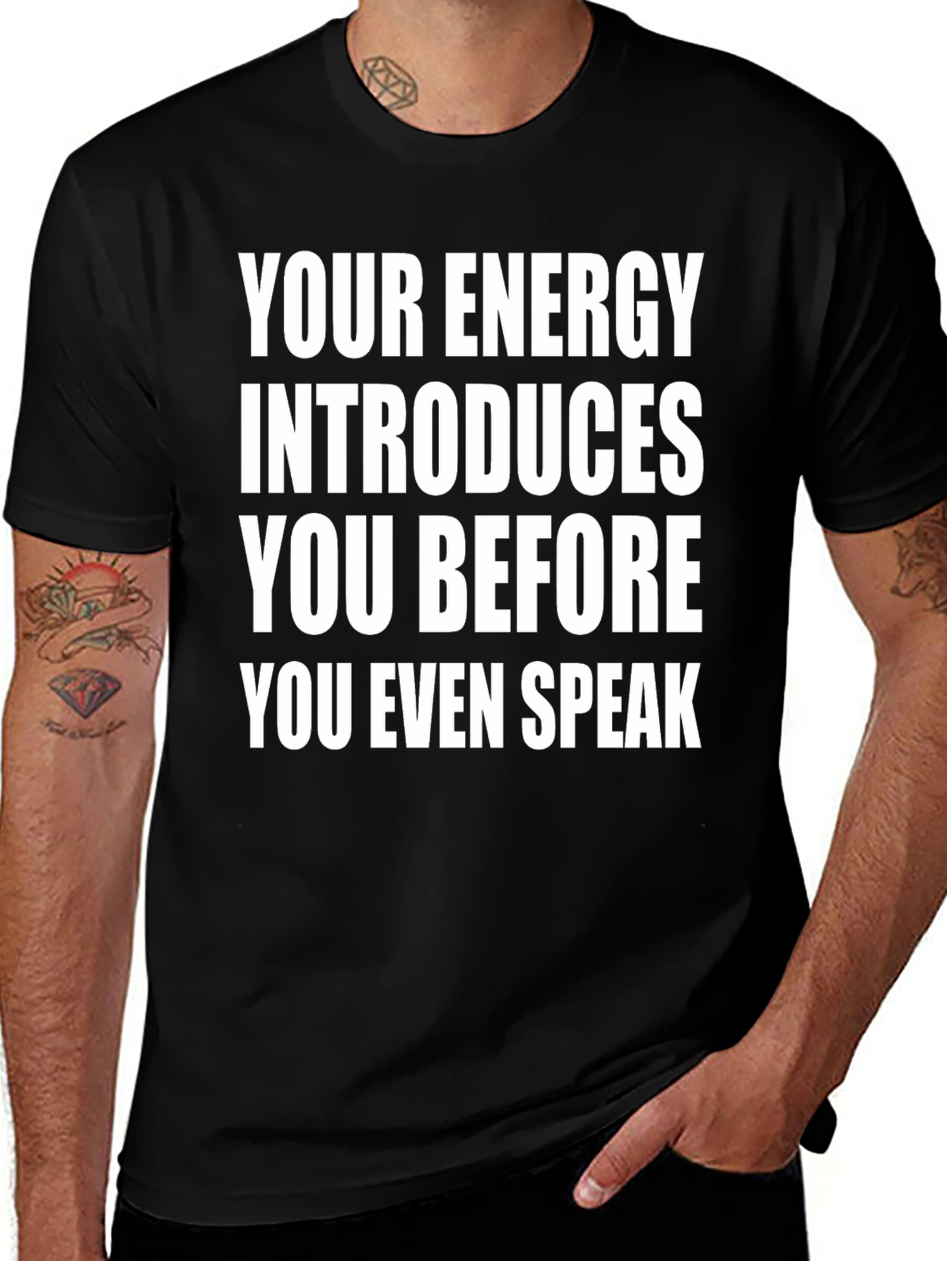 Energy Introduces You Mens Graphic Tee