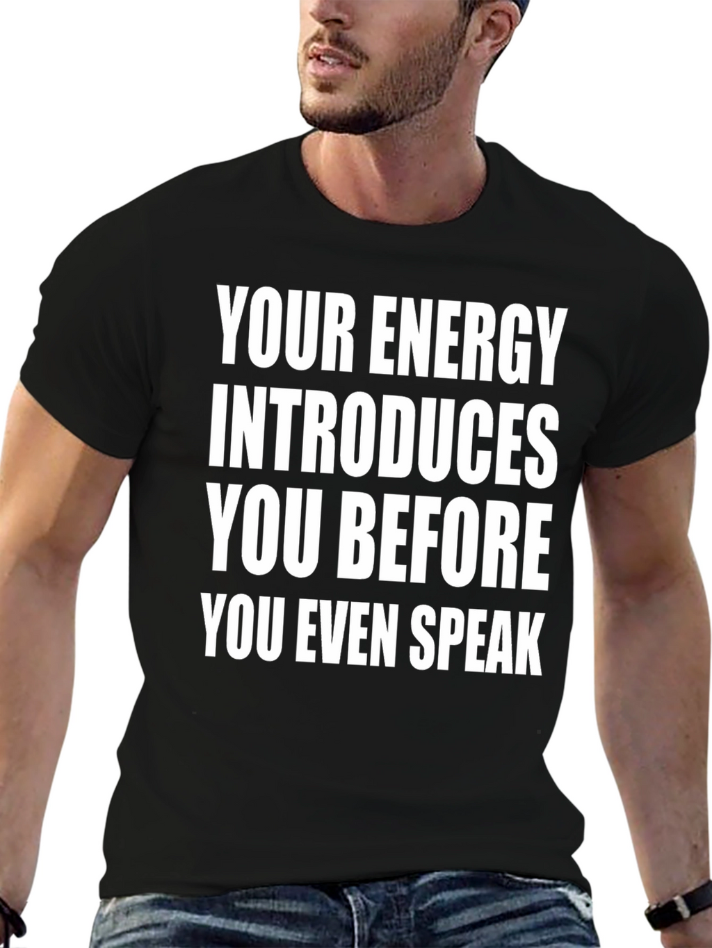 Energy Introduces You Mens Graphic Tee