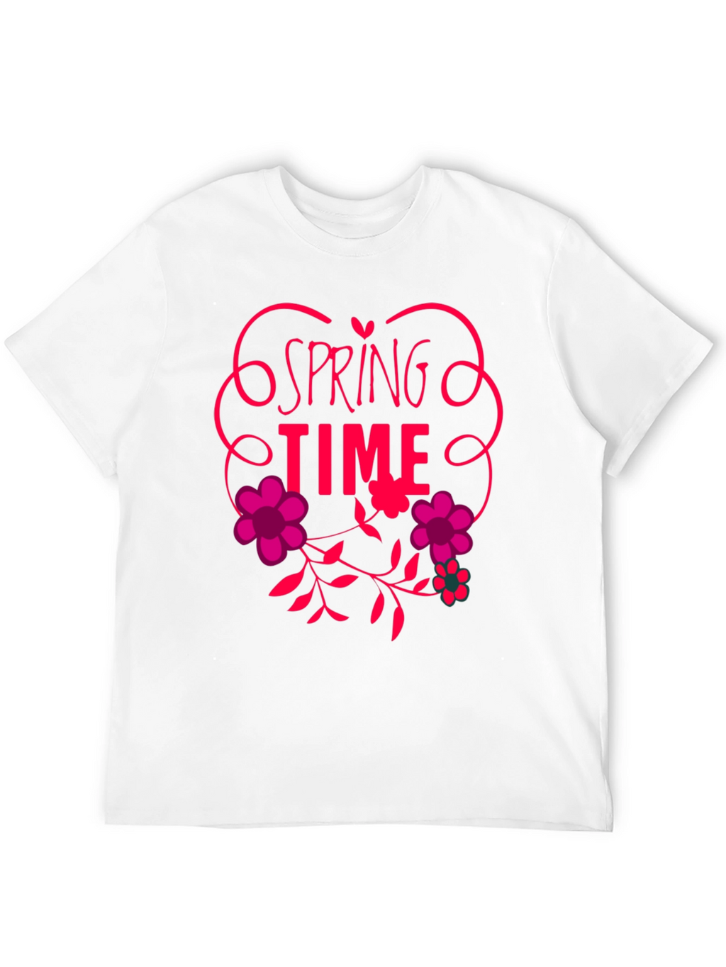 Spring Time Floral Graphic Tee