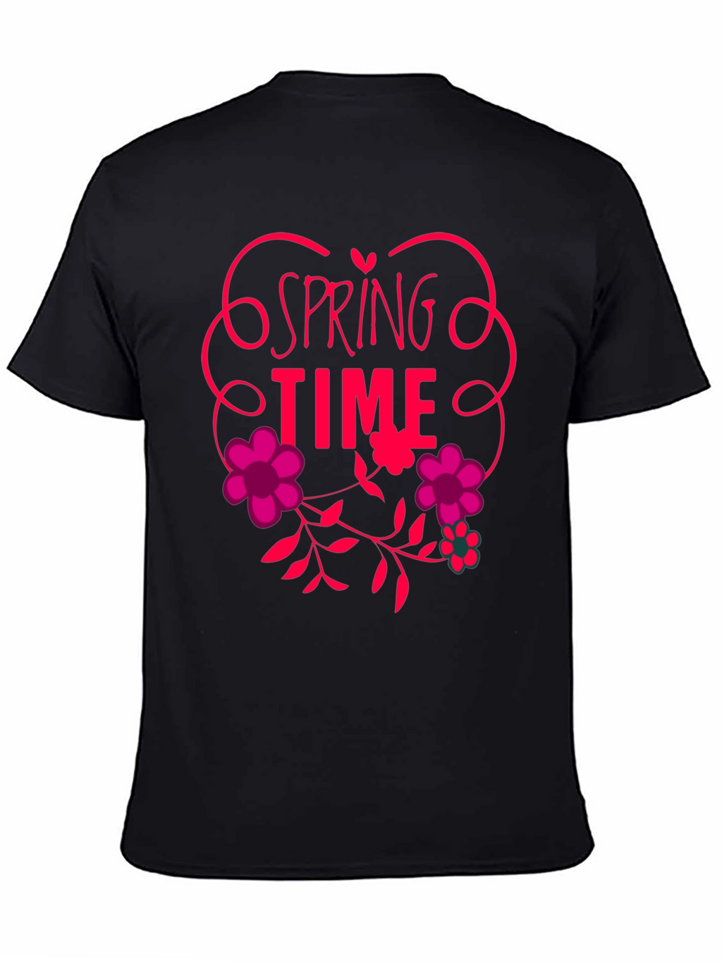 Spring Time Floral Graphic Tee