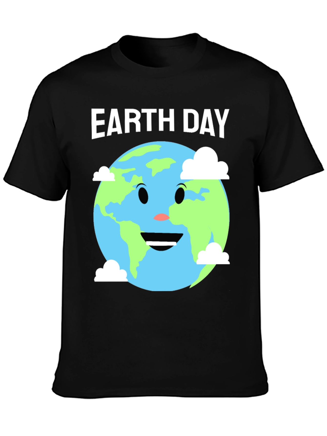 Earth Day Graphic T-Shirt - Cute Earth Design