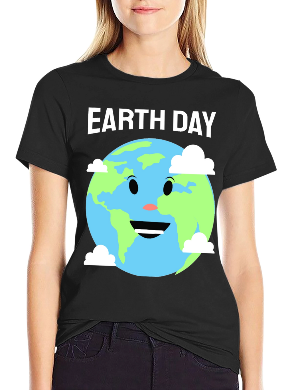 Earth Day Graphic T-Shirt - Cute Earth Design