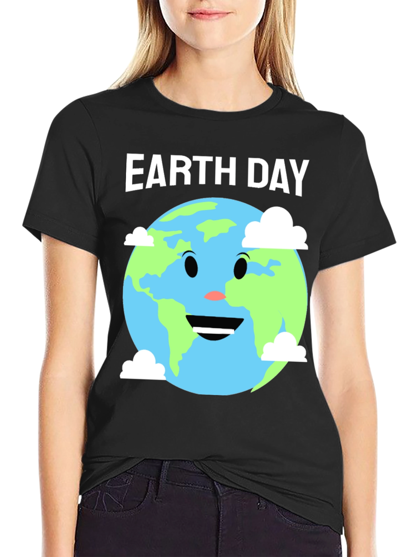 Earth Day Graphic T-Shirt - Cute Earth Design