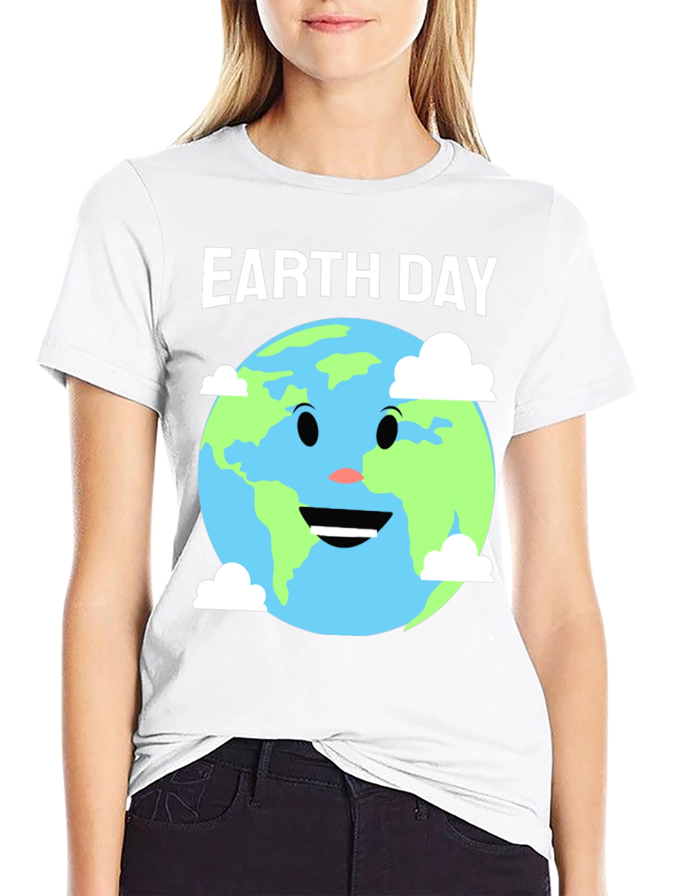 Earth Day Graphic T-Shirt - Cute Earth Design