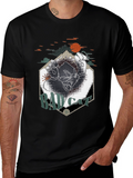 Bad Cat Graphic Tee - Cool & Edgy Design
