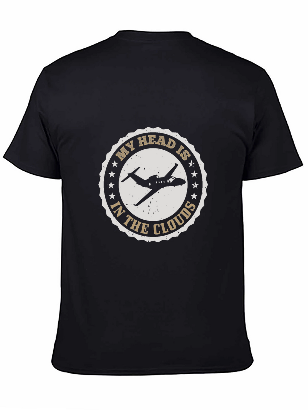 My Head Is In The Clouds Airplane T-Shirt