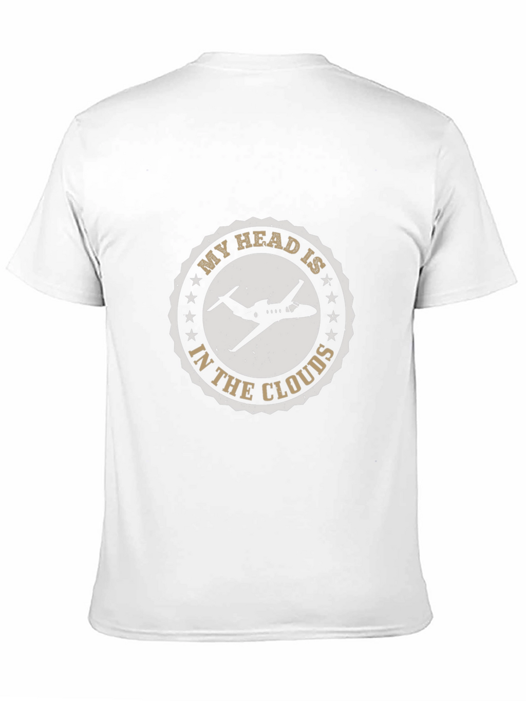 My Head Is In The Clouds Airplane T-Shirt