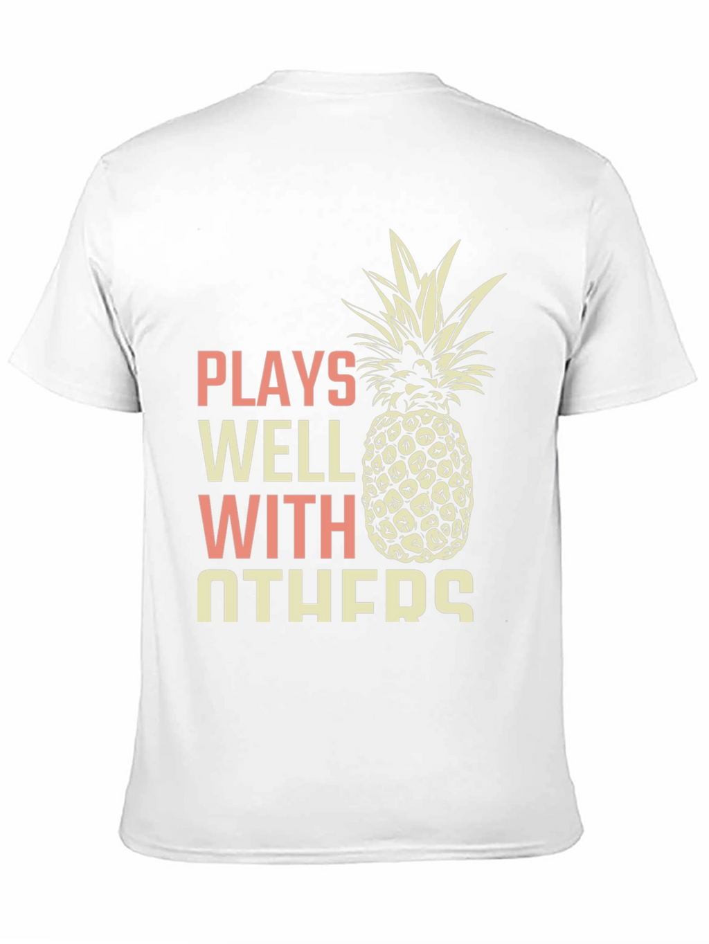 Plays Well With Others Pineapple Graphic Tee