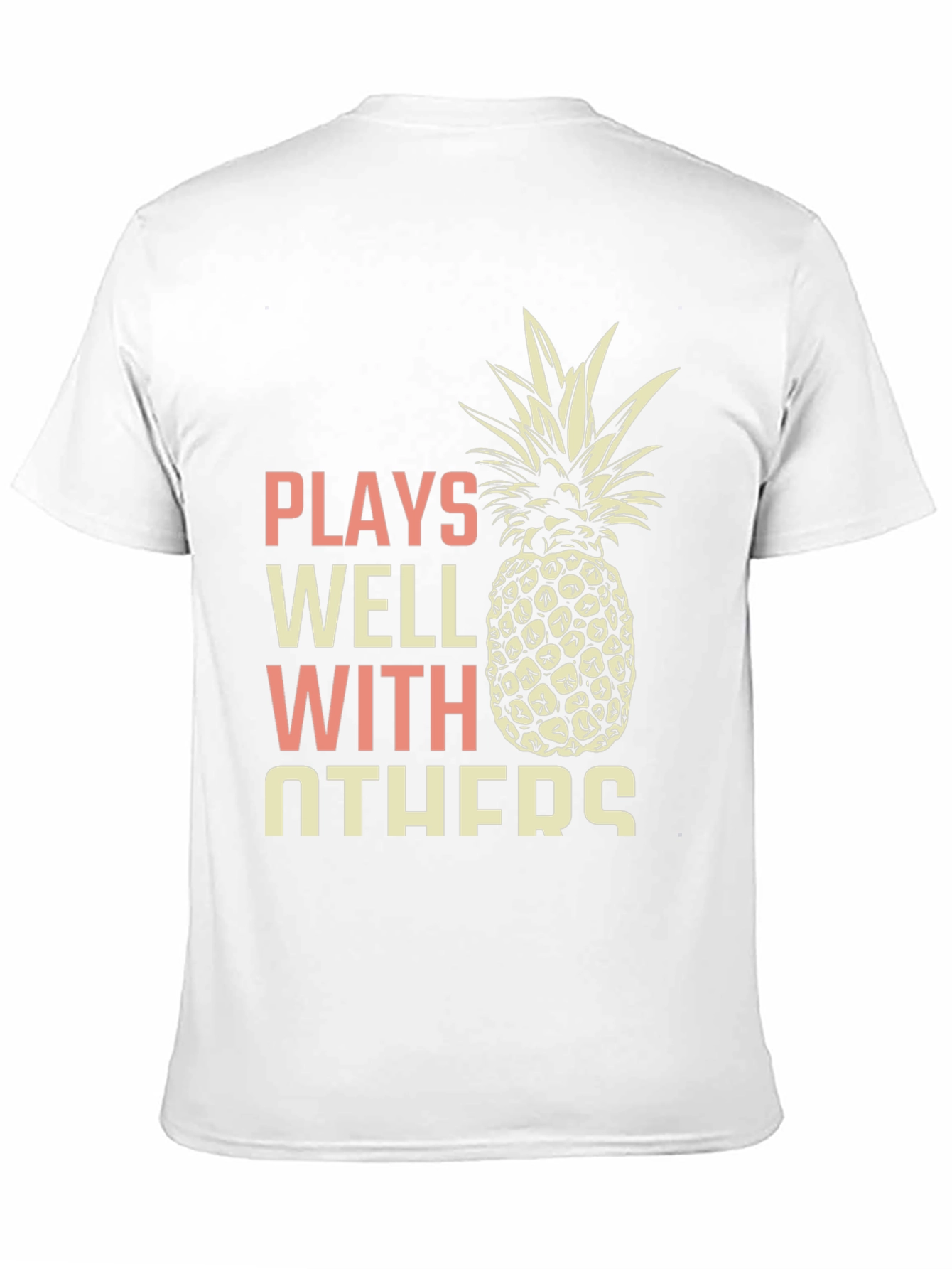 Plays Well With Others Pineapple Graphic Tee