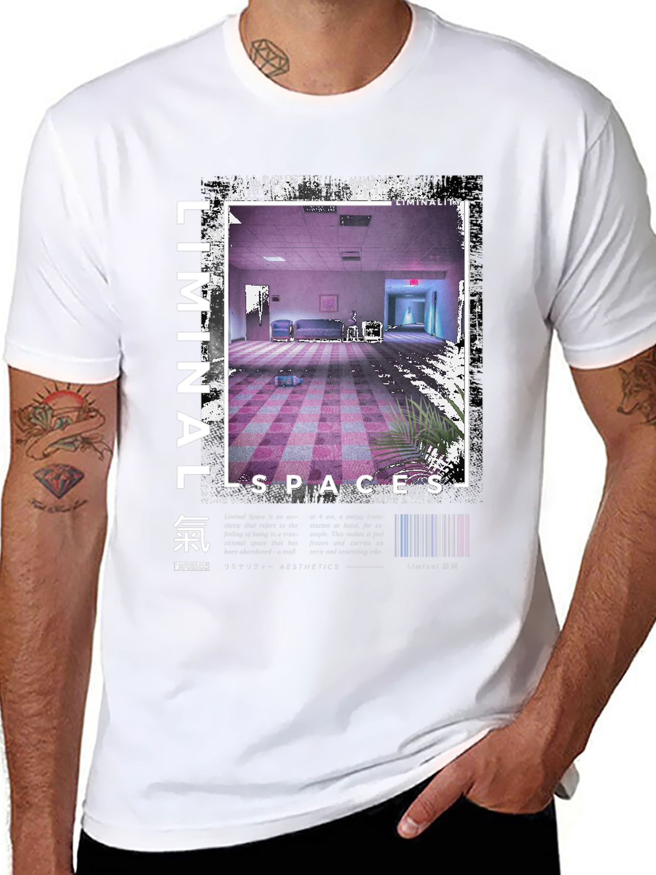 Liminal Spaces Graphic Tee - Unisex Black T-Shirt