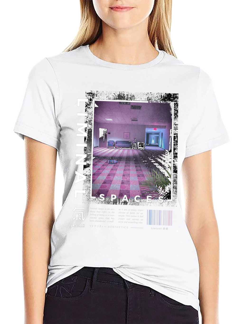 Liminal Spaces Graphic Tee - Unisex Black T-Shirt