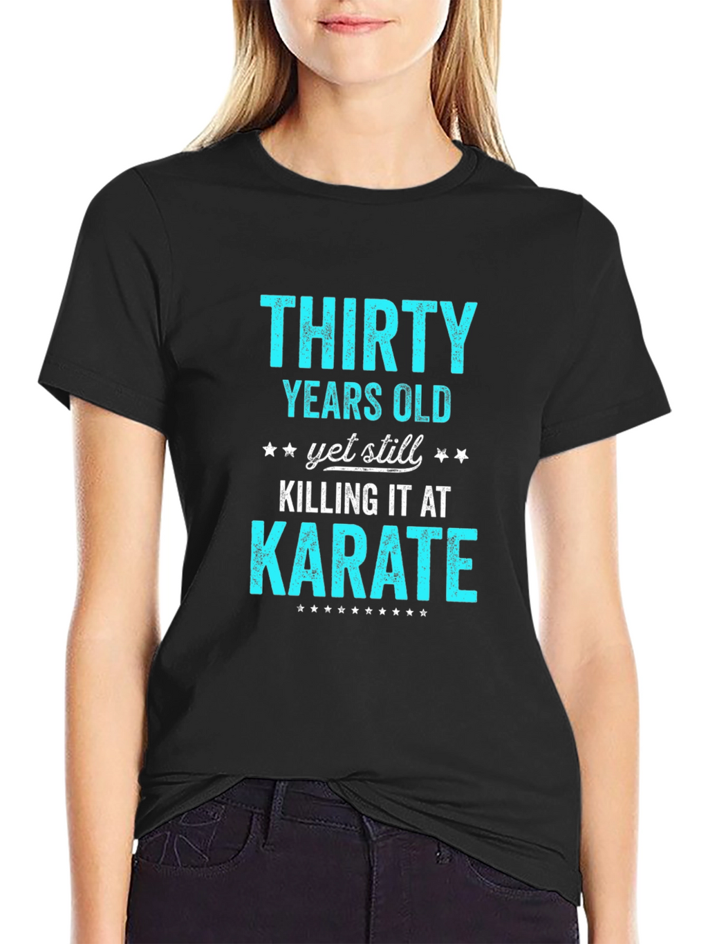 Thirty Years Old Karate T-Shirt Funny Birthday Gift